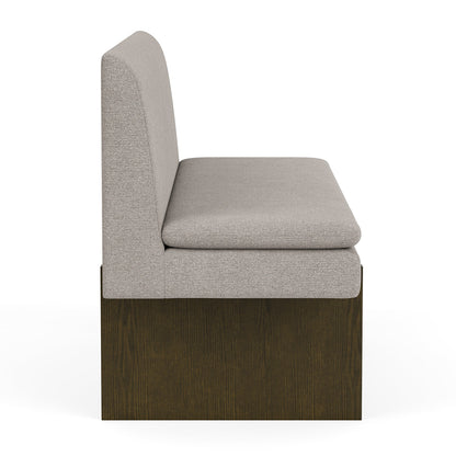 Umi Dark Walnut Dining Sofa