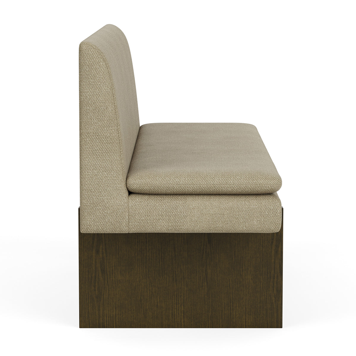 Umi Dark Walnut Dining Sofa