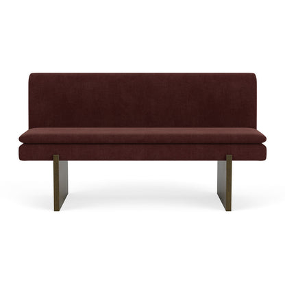 Umi Dark Walnut Dining Sofa