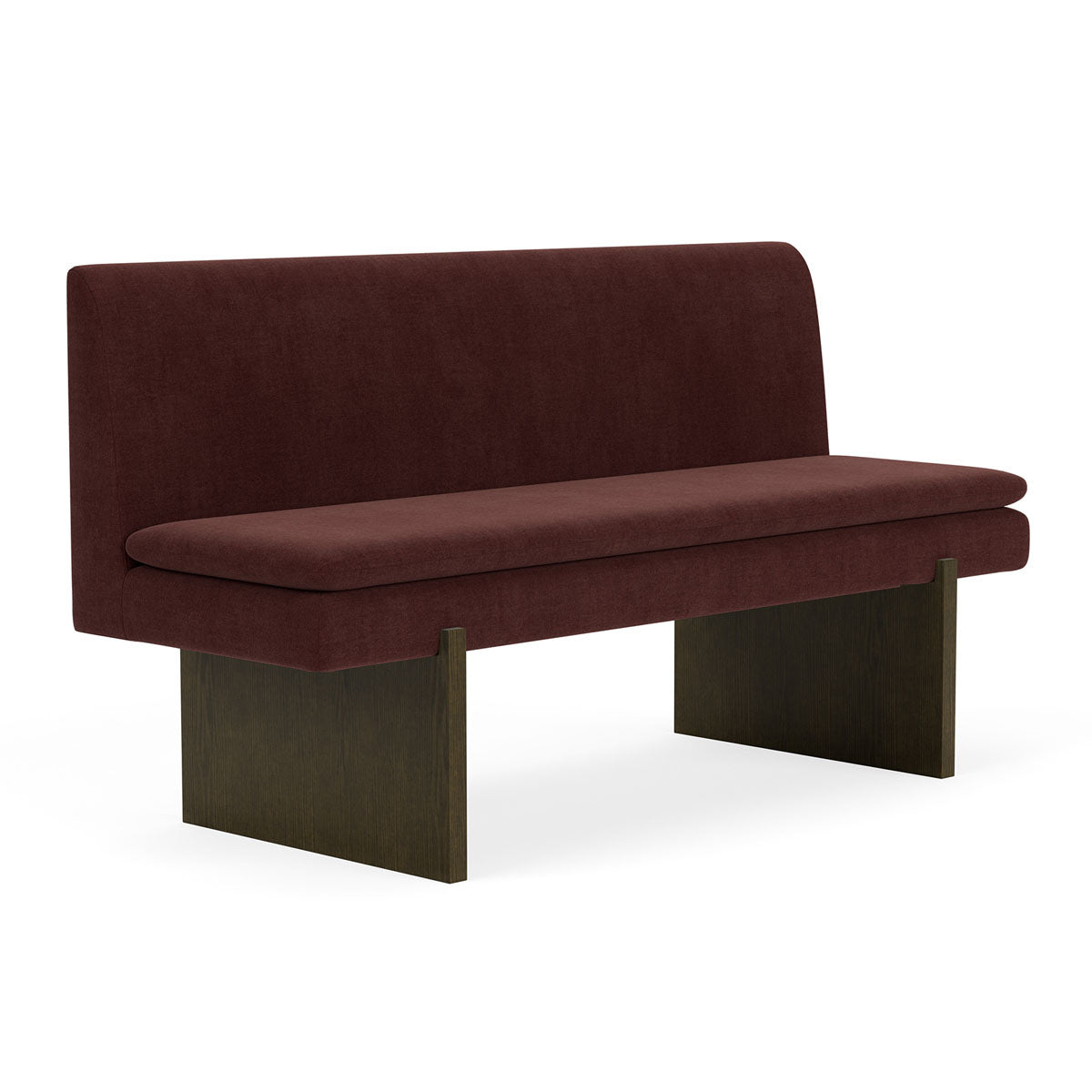 Umi Dark Walnut Dining Sofa