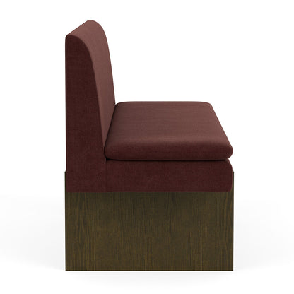 Umi Dark Walnut Dining Sofa