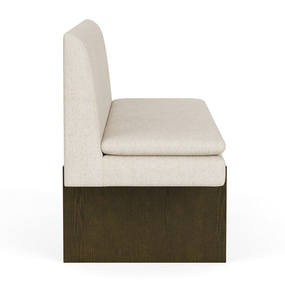 Umi Dark Walnut Dining Sofa