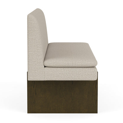 Umi Dark Walnut Dining Sofa