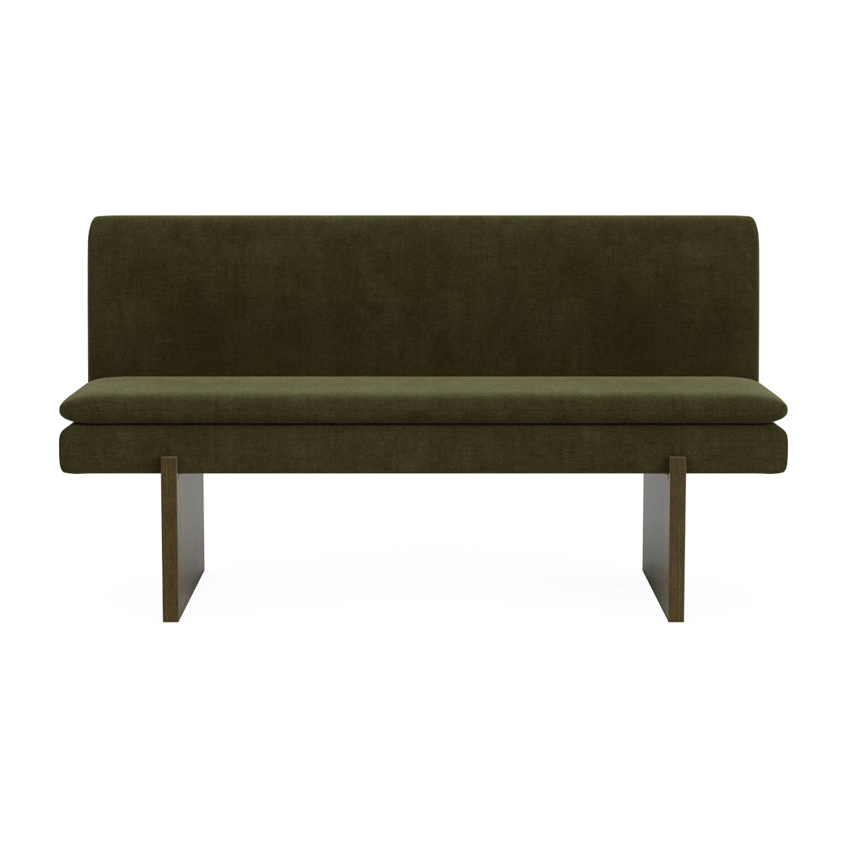 Umi Dark Walnut Dining Sofa