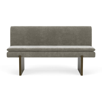 Umi Dark Walnut Dining Sofa