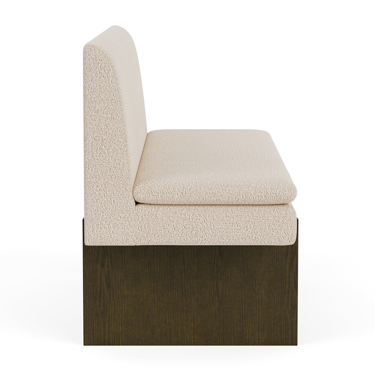 Umi Dark Walnut Dining Sofa