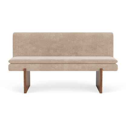 Umi Walnut Dining Sofa