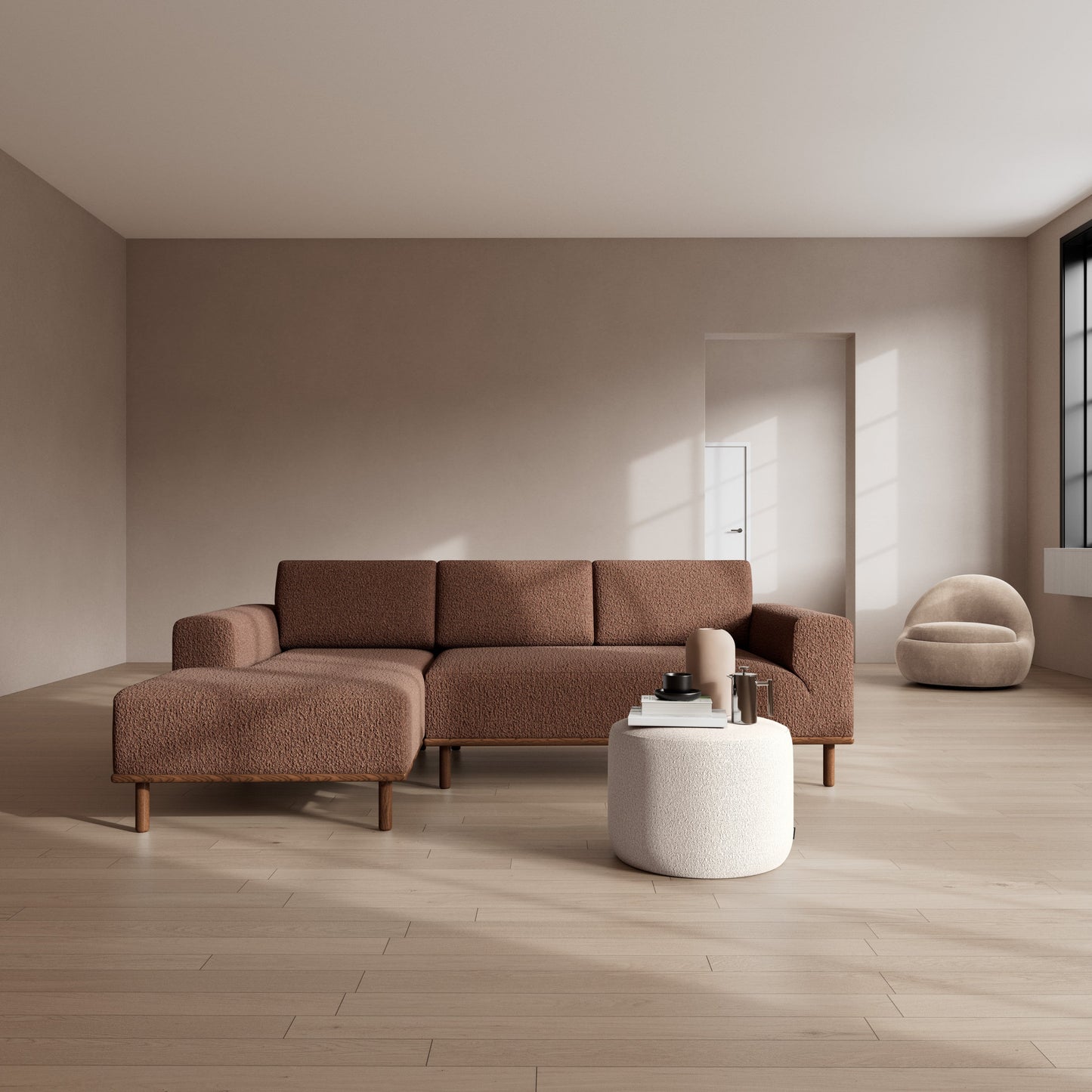 Vilmar Left Chaise Sofa