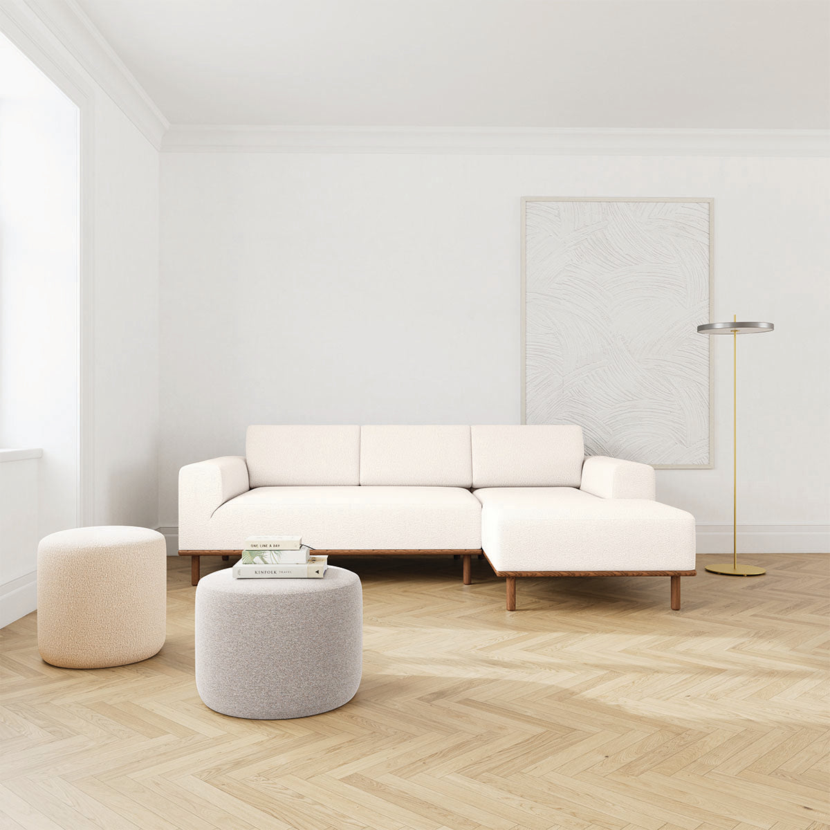 Vilmar Right Chaise Sofa