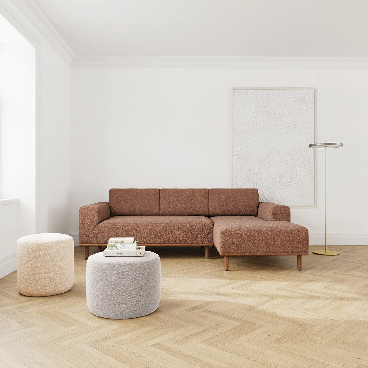 Vilmar Right Chaise Sofa