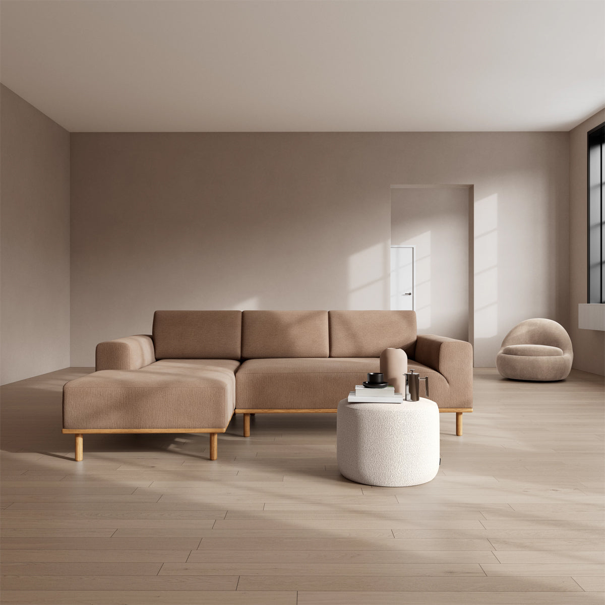 Vilmar Left Chaise Sofa