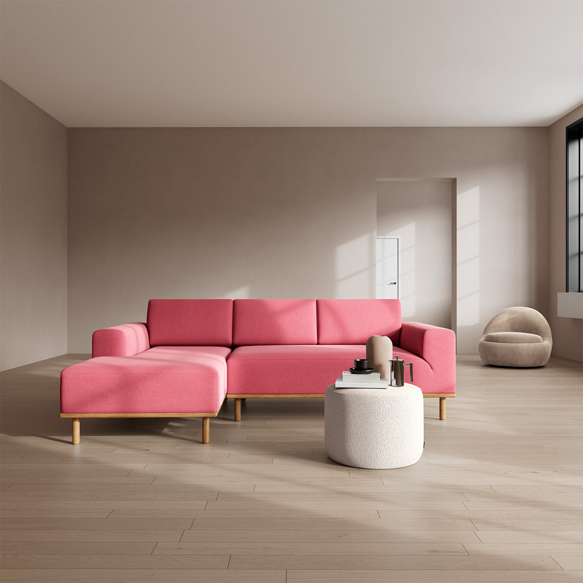 Vilmar Left Chaise Sofa