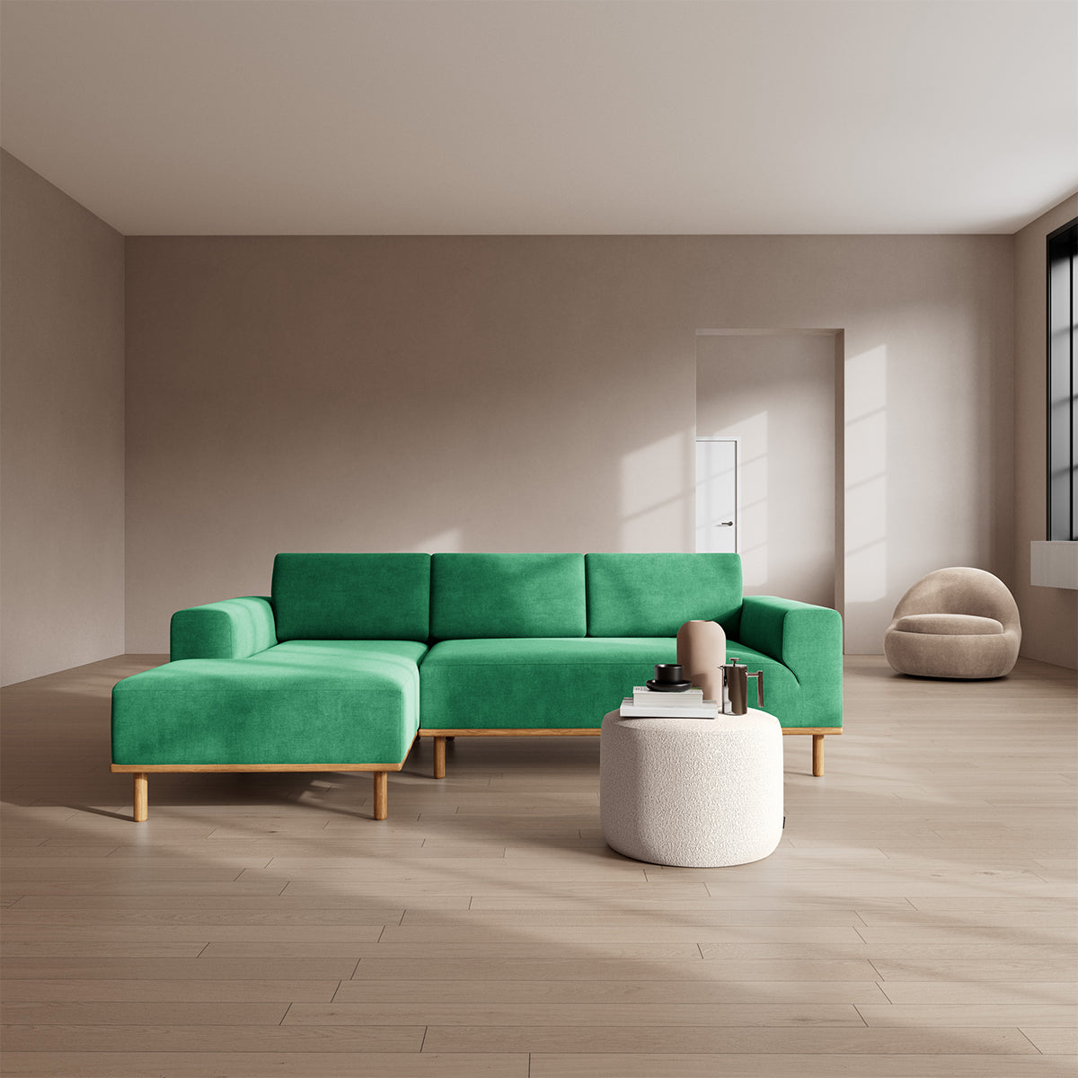 Vilmar Left Chaise Sofa