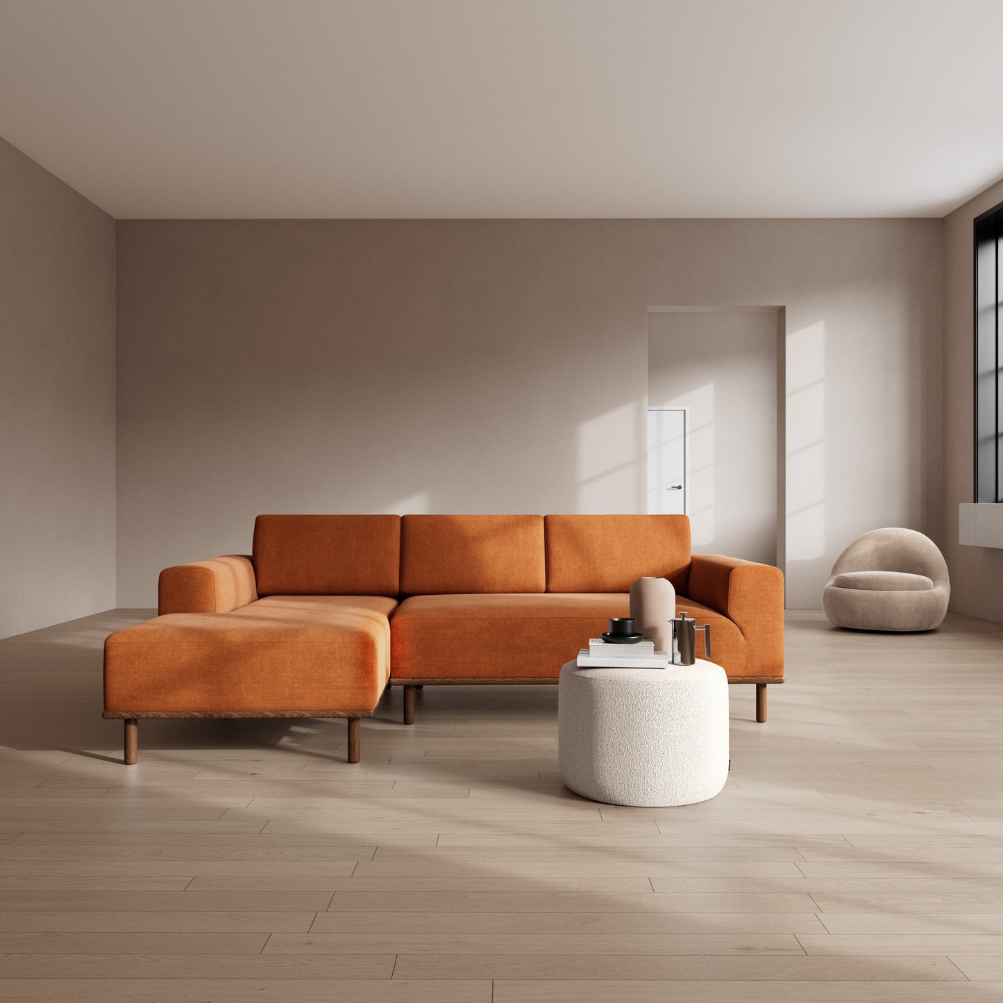 Vilmar Left Chaise Sofa