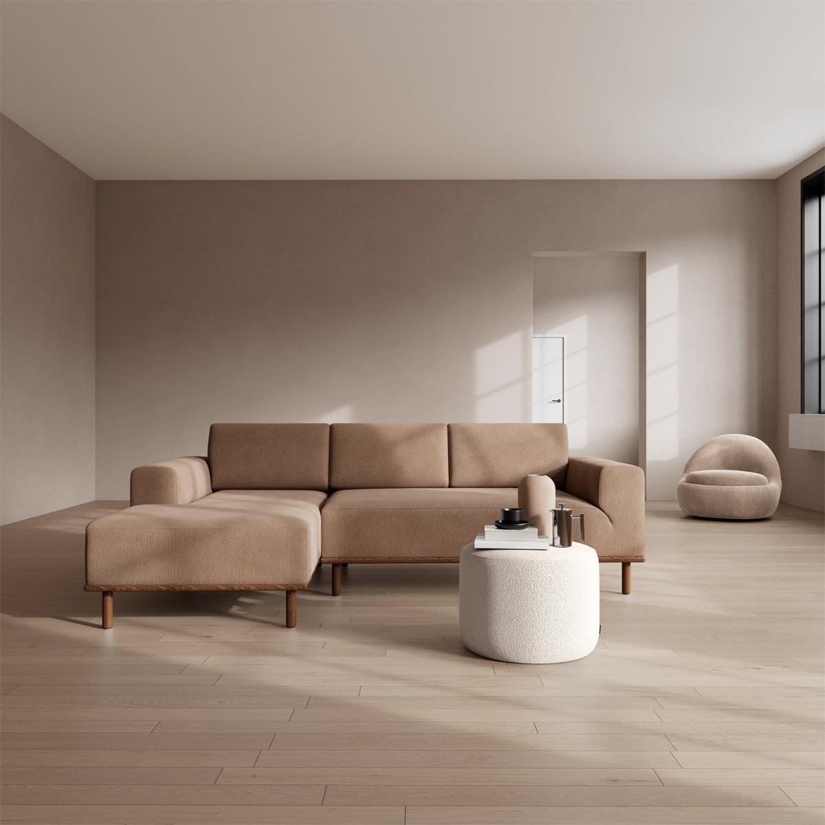 Vilmar Left Chaise Sofa