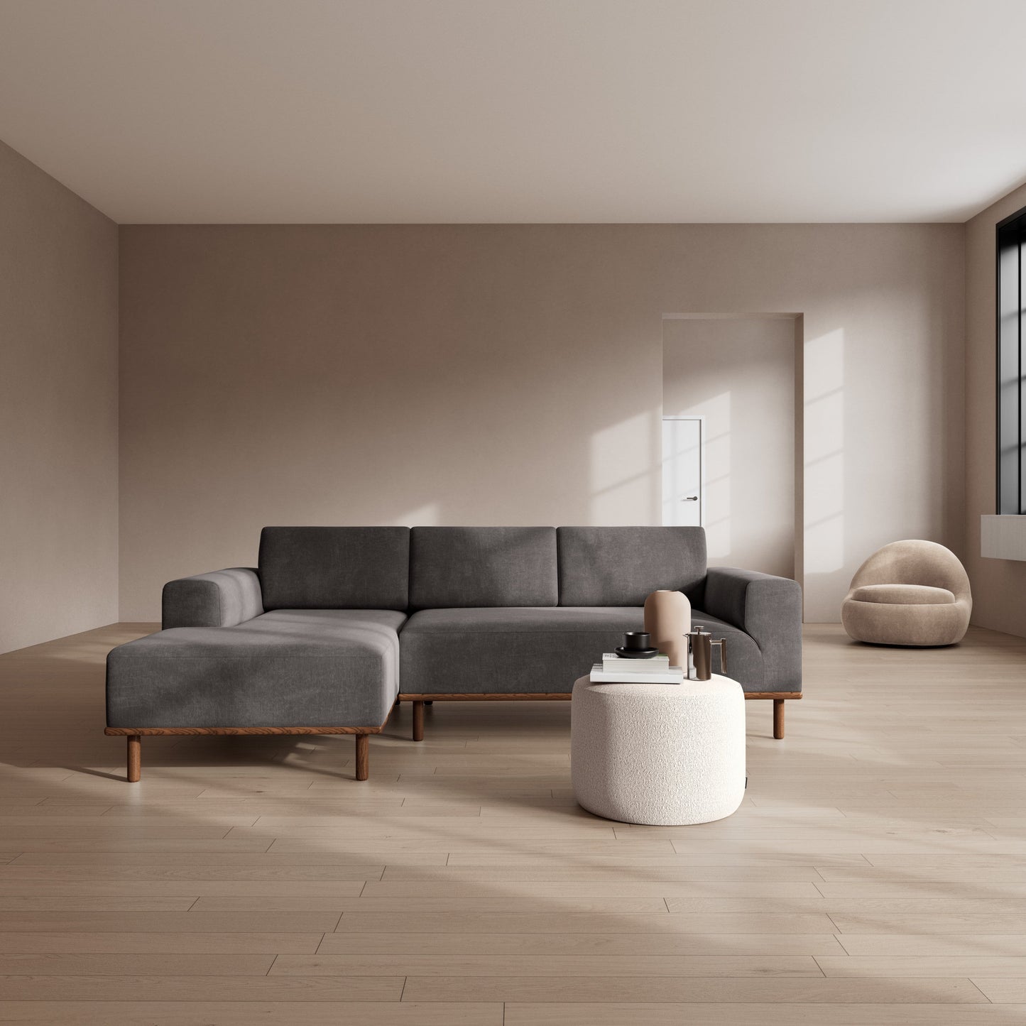 Vilmar Left Chaise Sofa