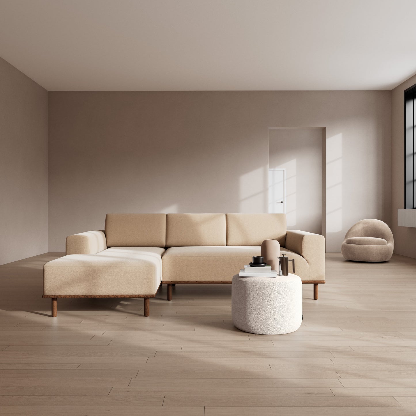 Vilmar Left Chaise Sofa