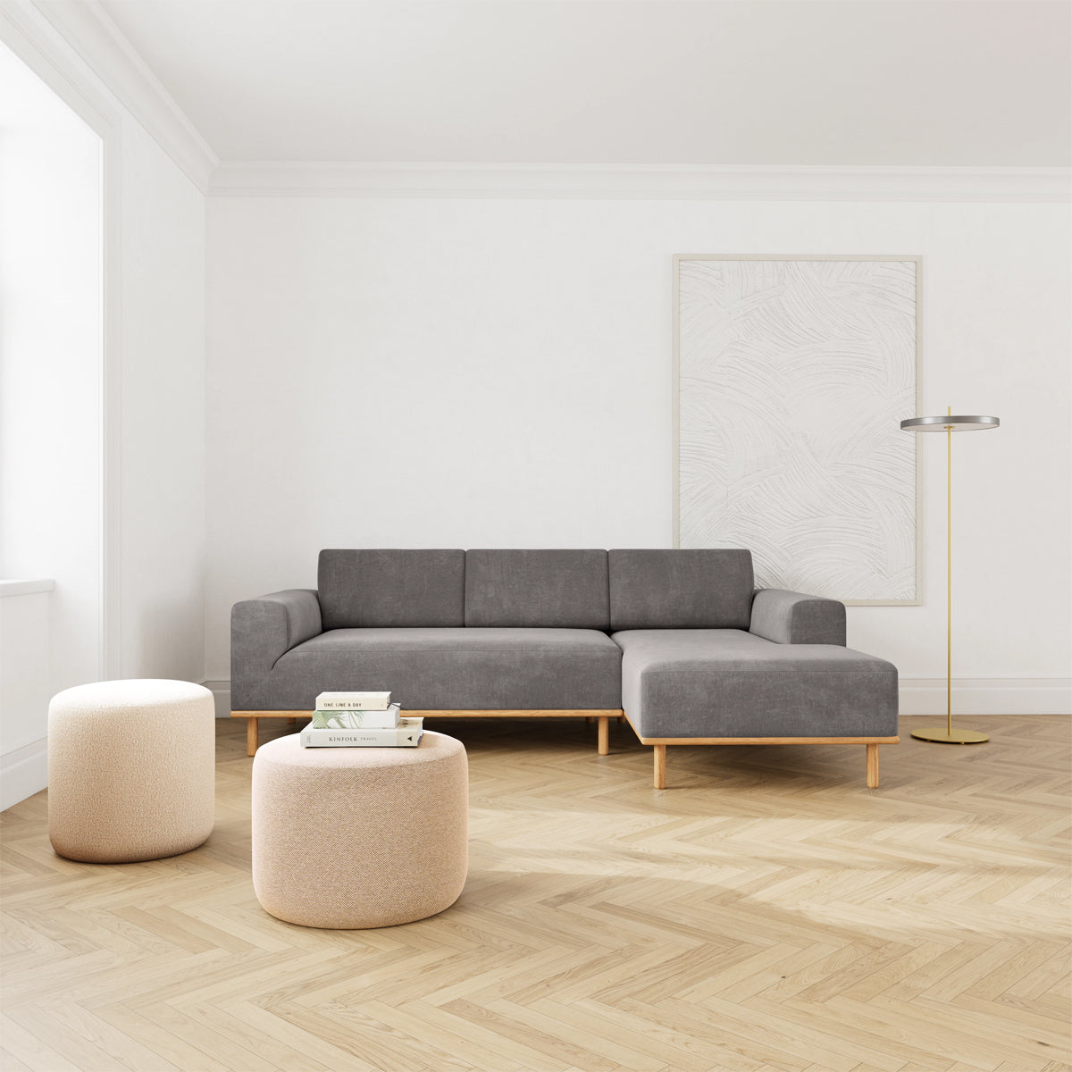 Vilmar Right Chaise Sofa