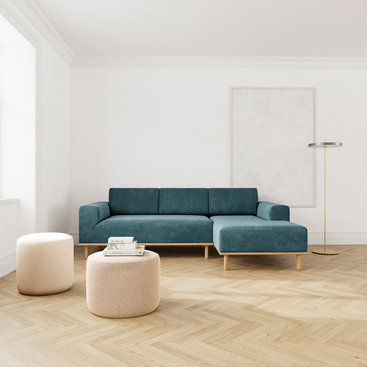 Vilmar Right Chaise Sofa