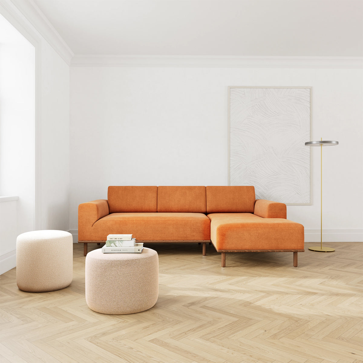 Vilmar Right Chaise Sofa