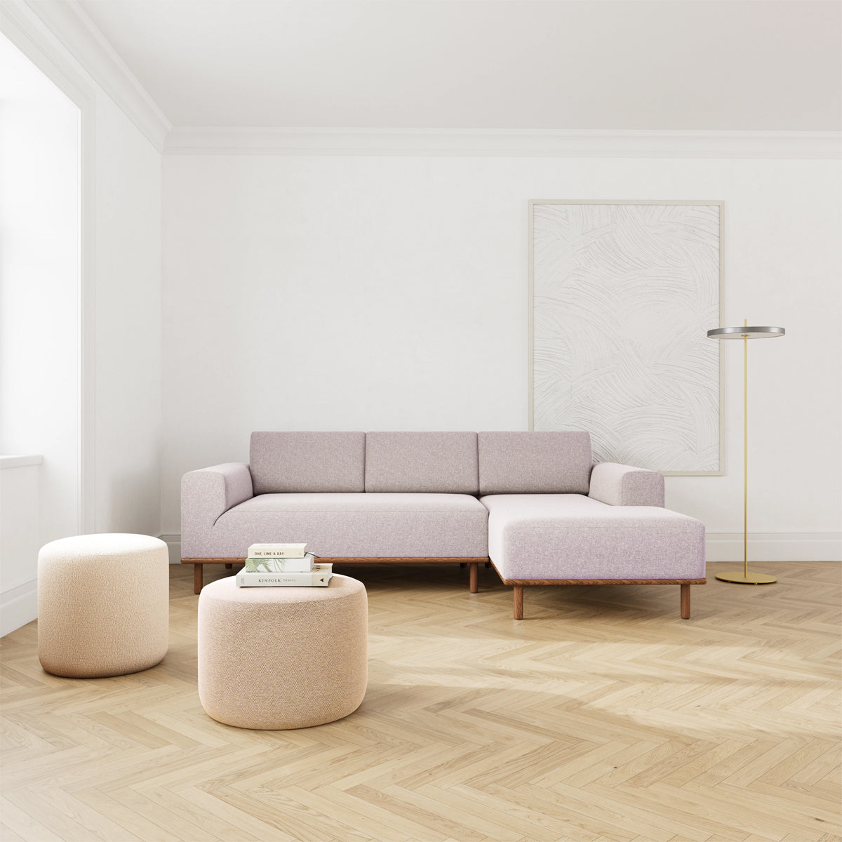 Vilmar Right Chaise Sofa