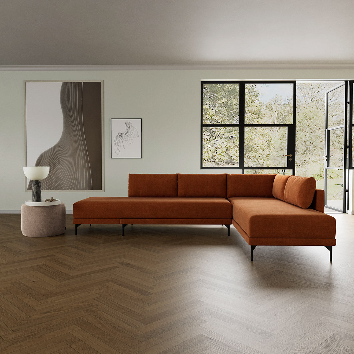 Vivica Right Sofa Bed