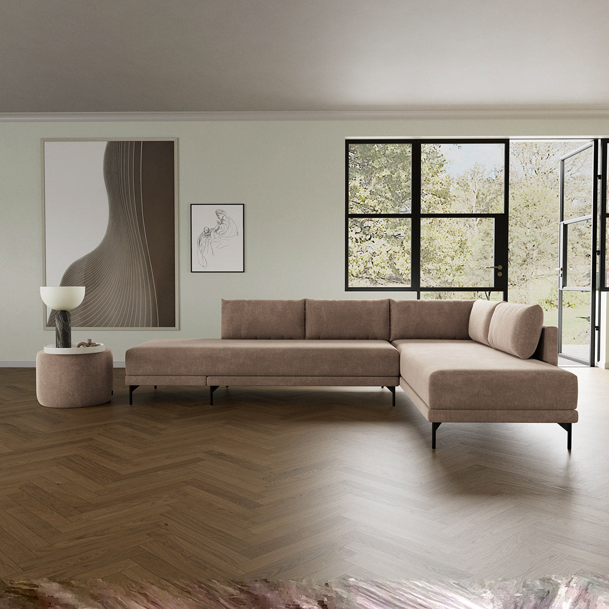 Vivica Right Sofa Bed