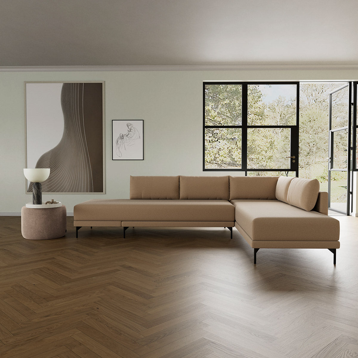 Vivica Right Sofa Bed