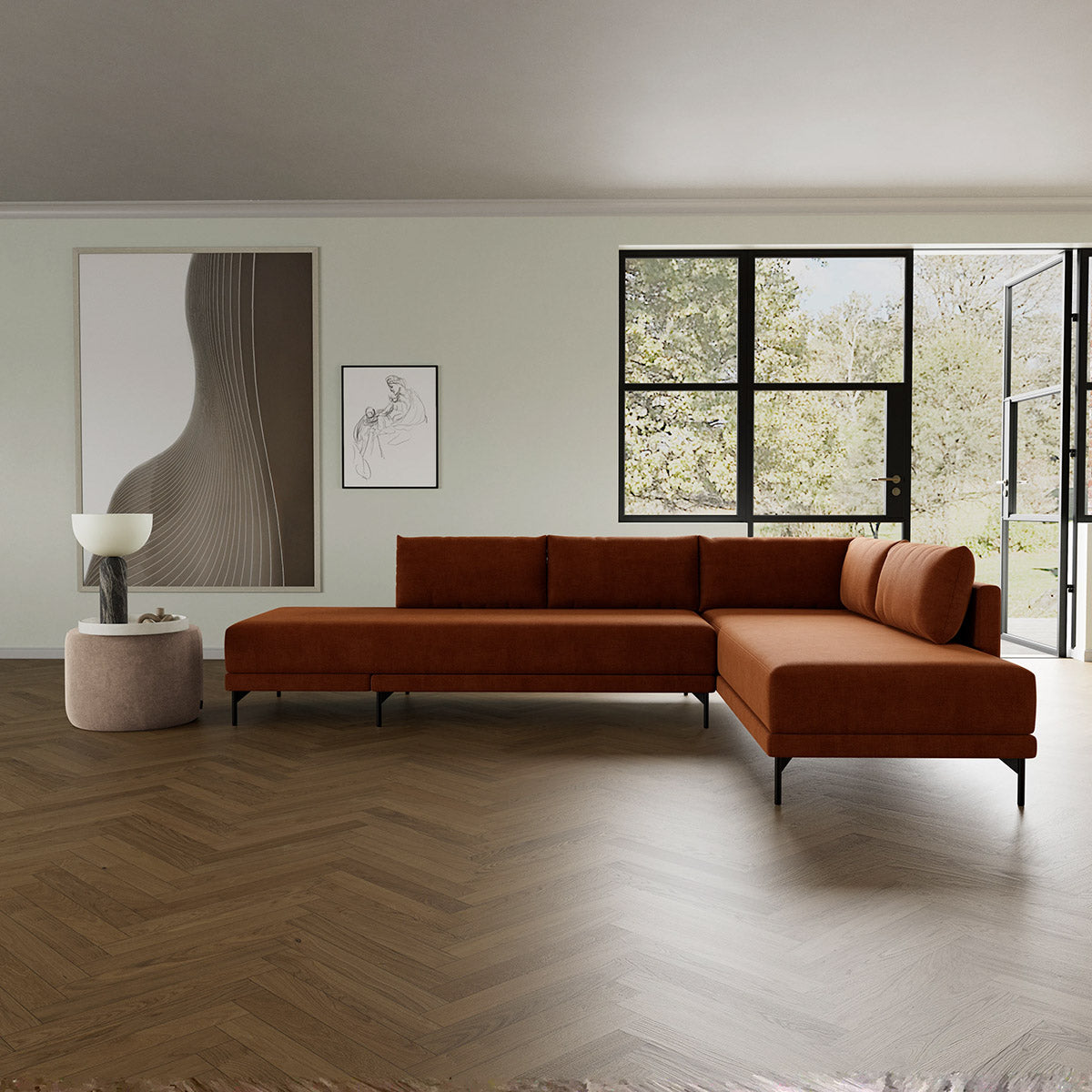 Vivica Right Sofa Bed