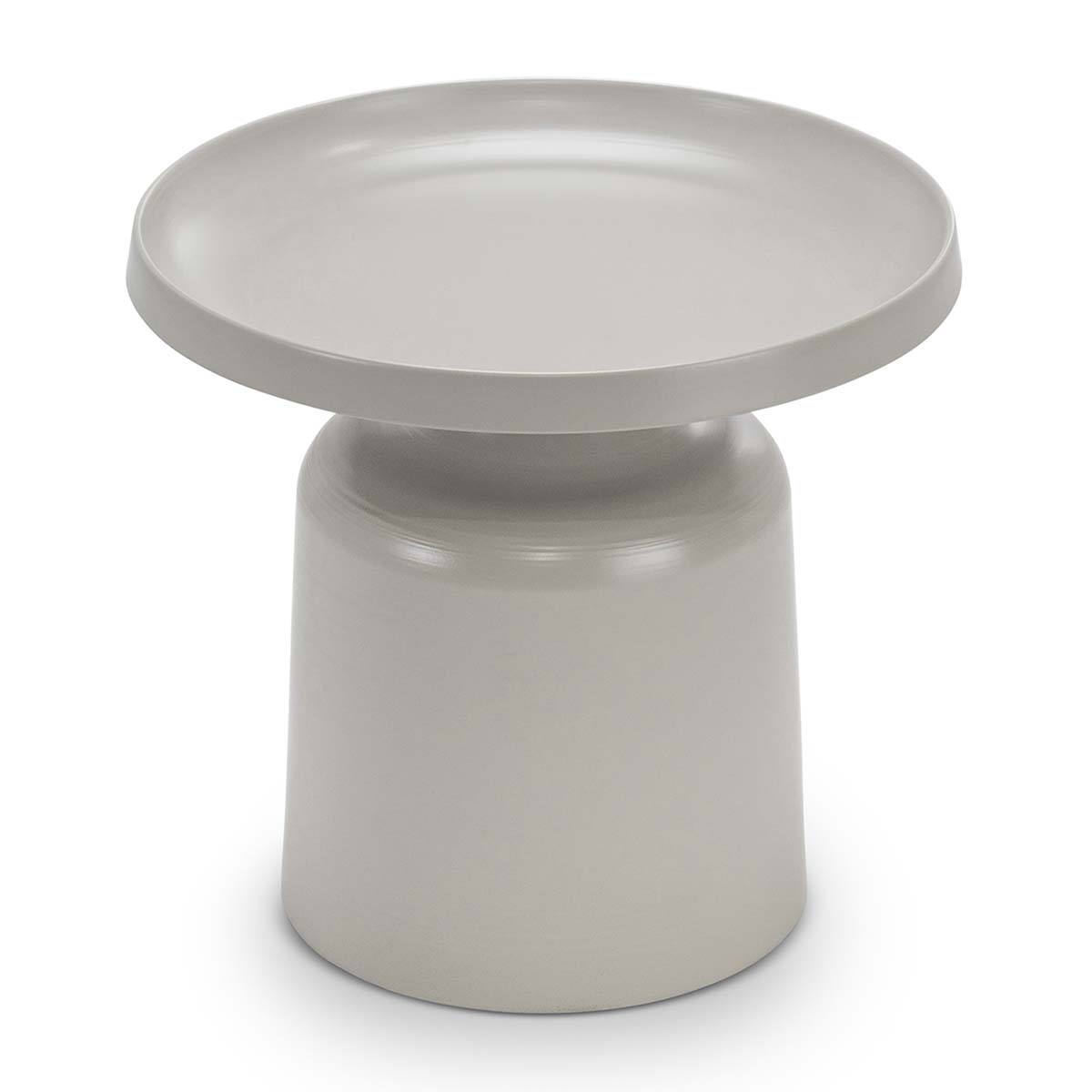 Javi Pedestal Tray Side Table