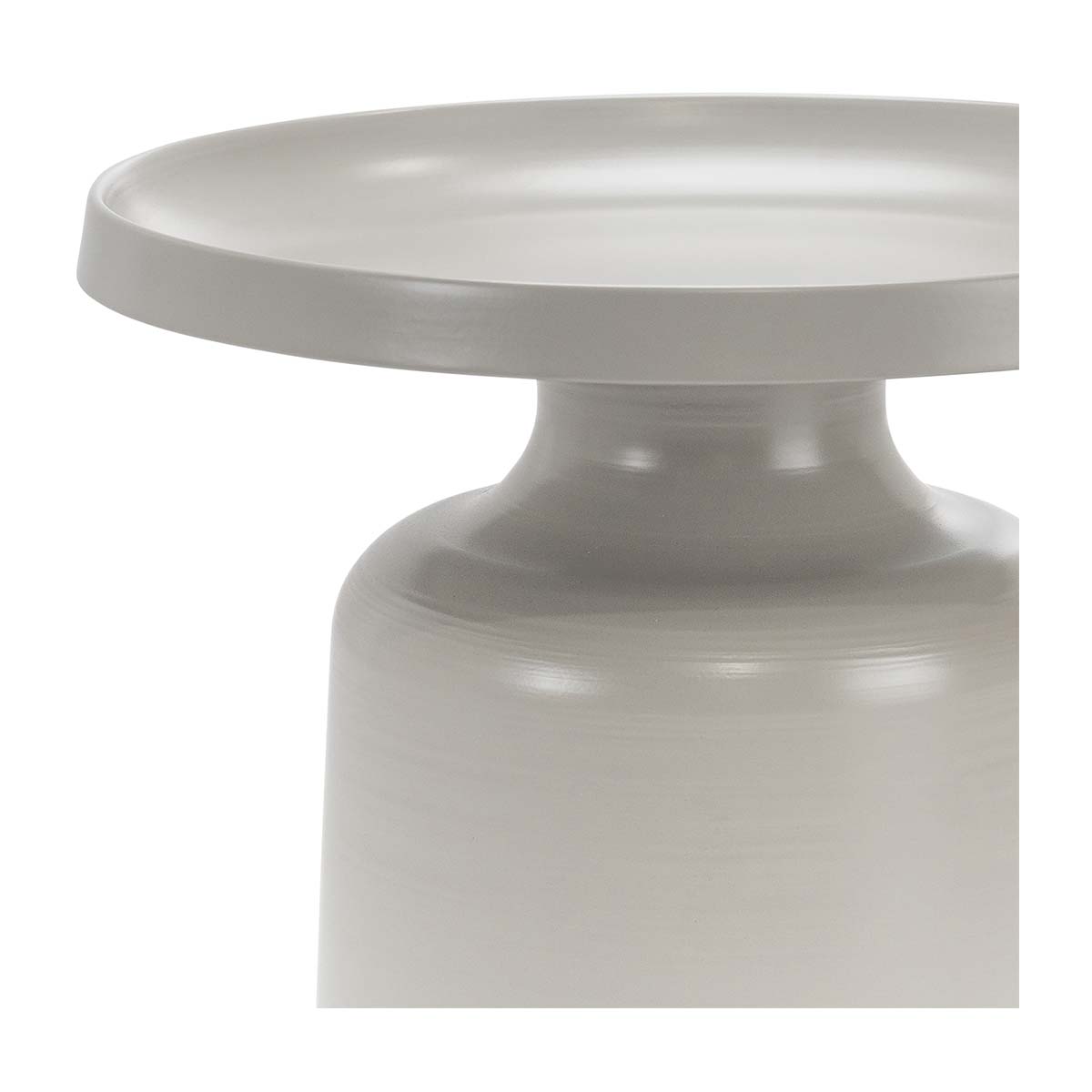 Javi Pedestal Tray Side Table