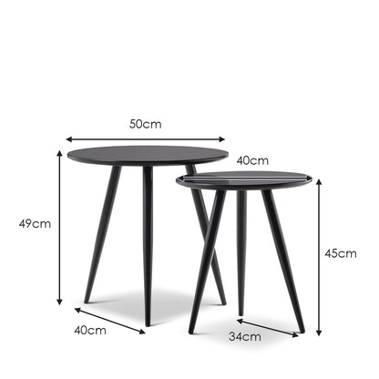 Komma Nested Side Tables