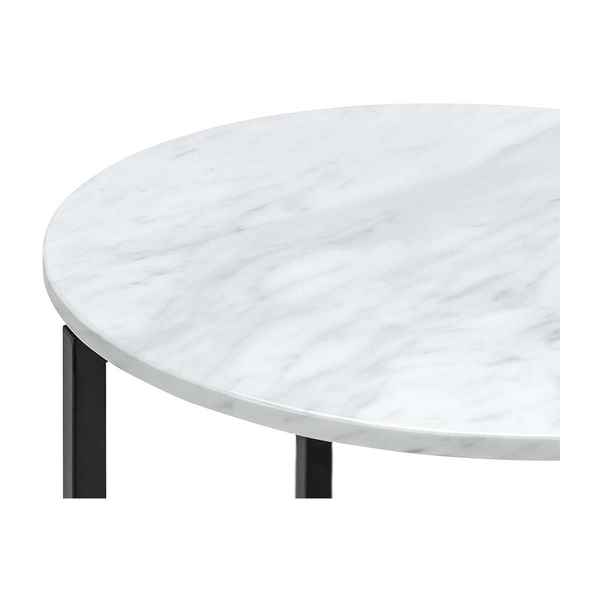 Luxe Round Marble Side Table