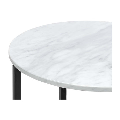 Luxe Round Marble Side Table