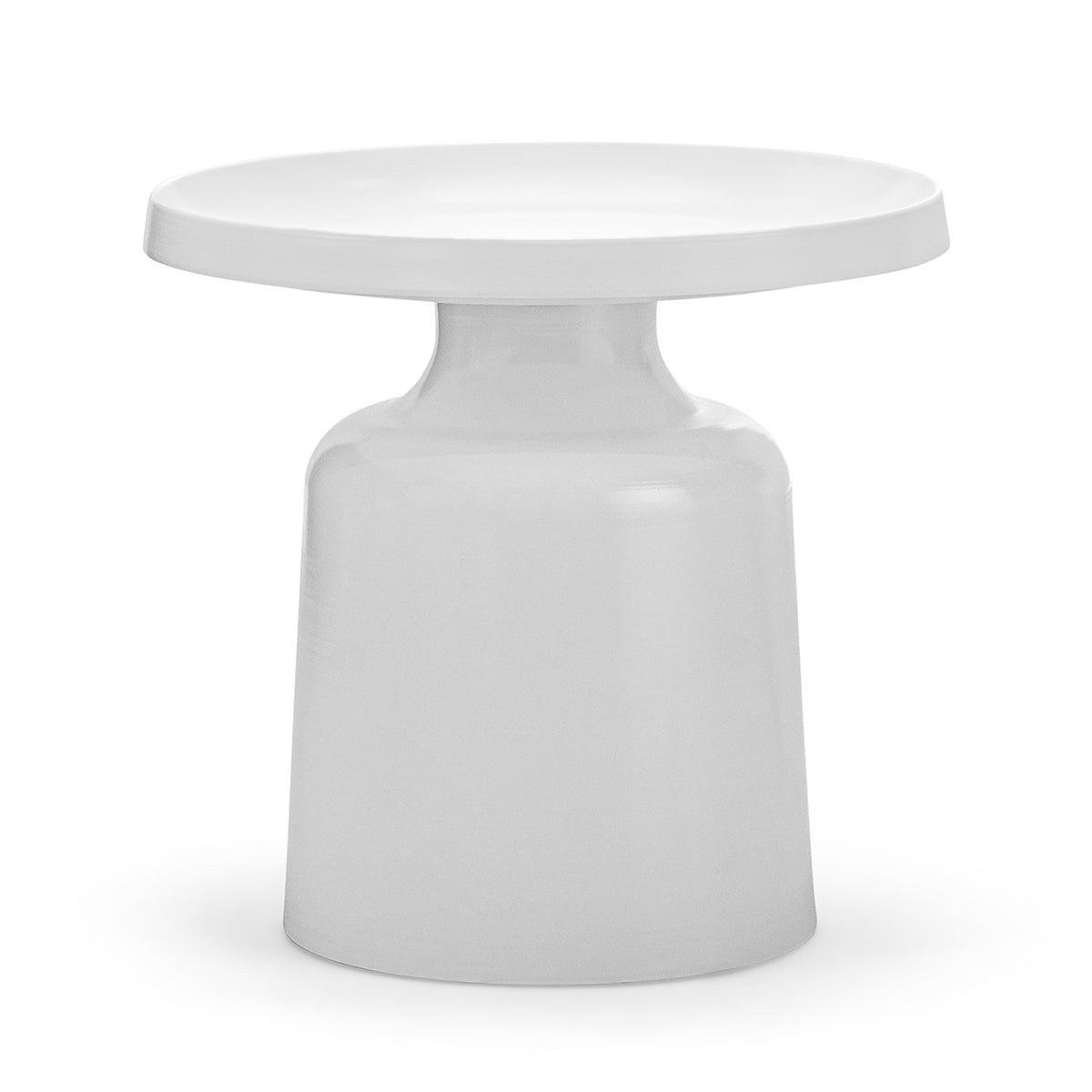 Palemo Round Pedestal Tray Side Table