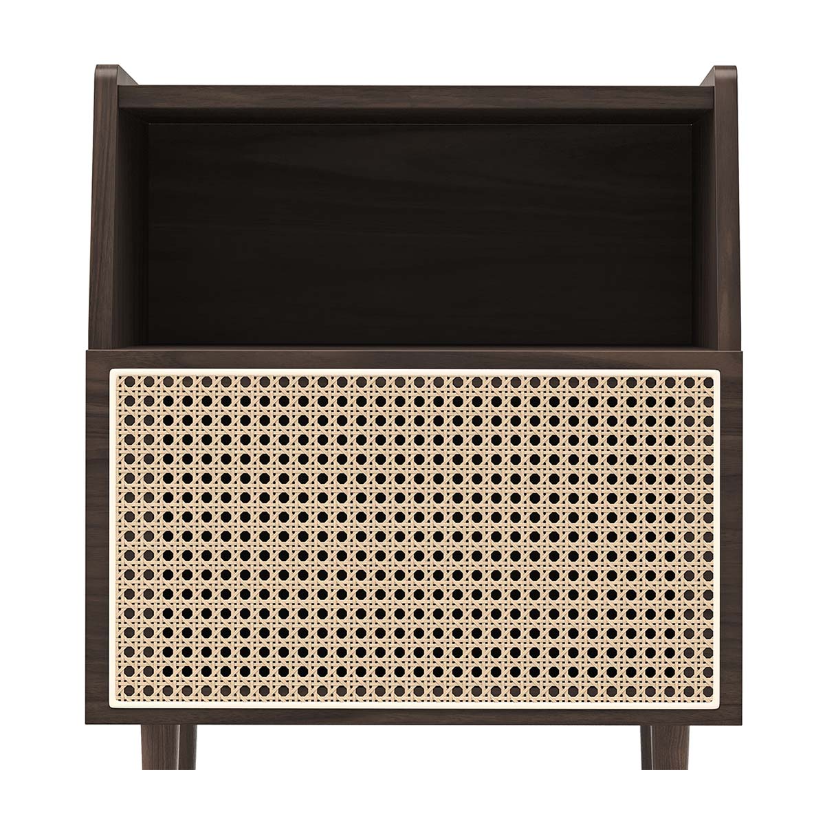 Thea Rattan 1 Door Bedside Table