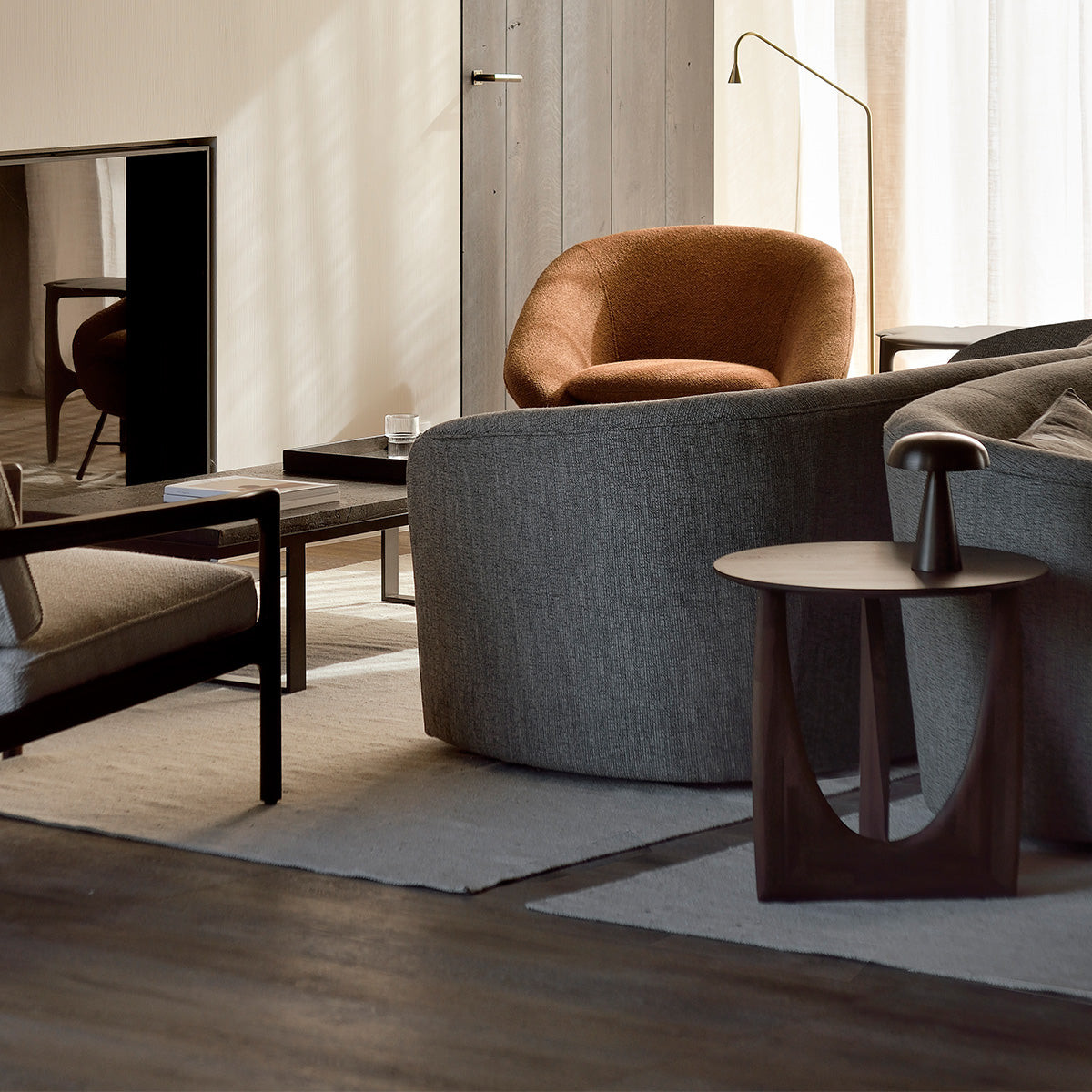 Geometric Side Table