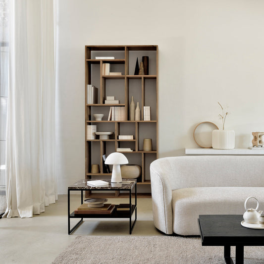 Stone Rectangle Side Table