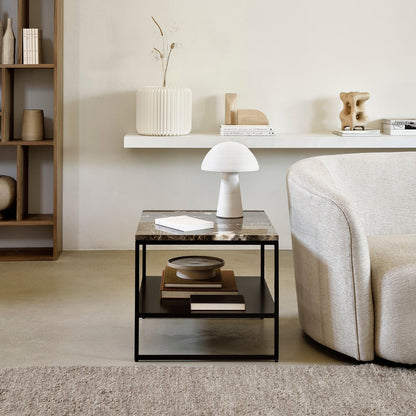 Stone Rectangle Side Table