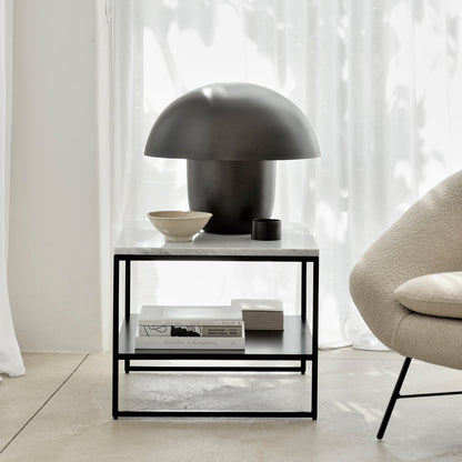 Stone Rectangle Side Table