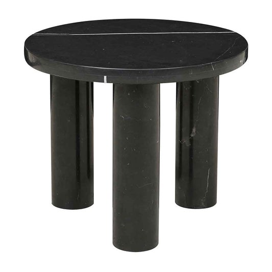 Amara Round Leg Marble Side Table