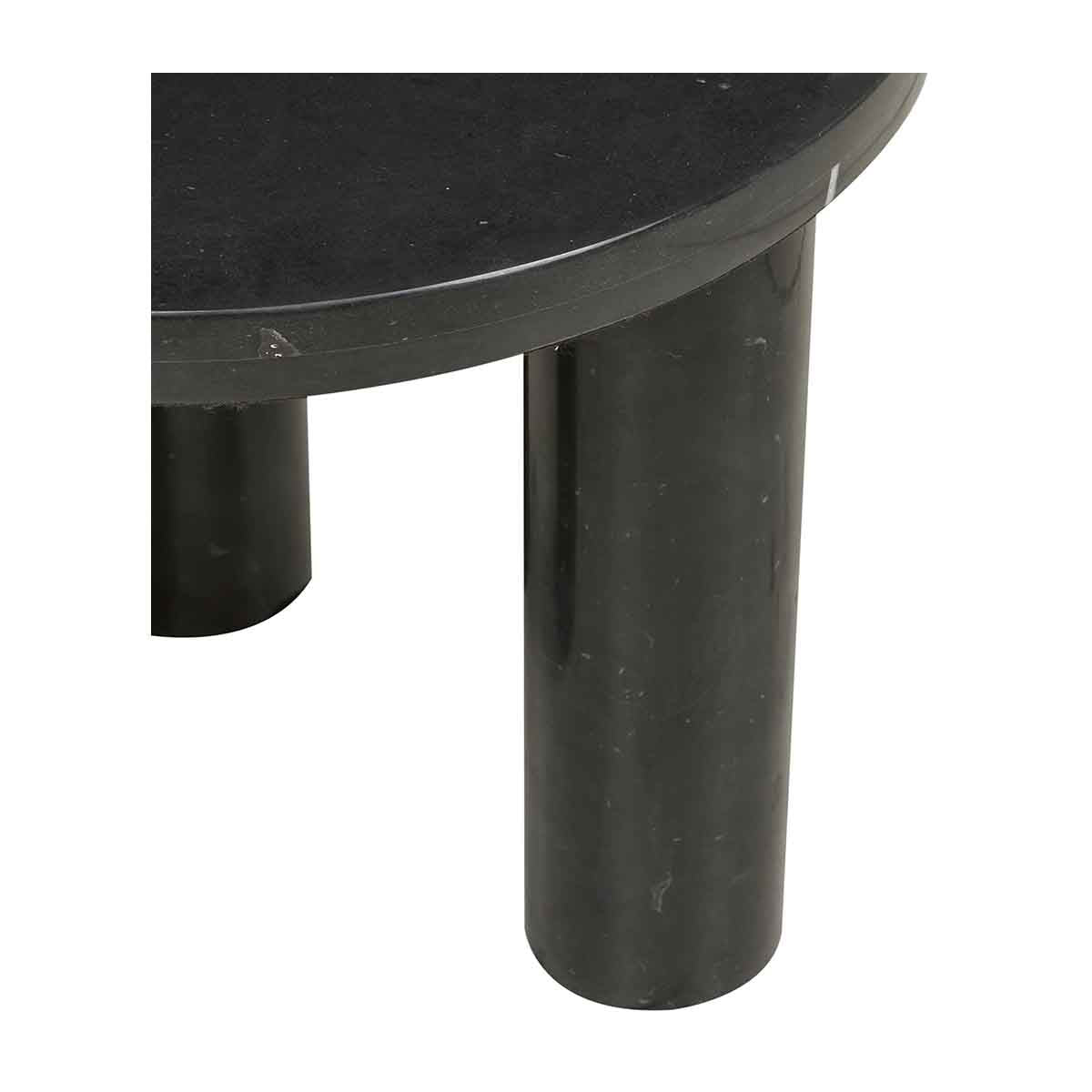 Amara Round Leg Marble Side Table