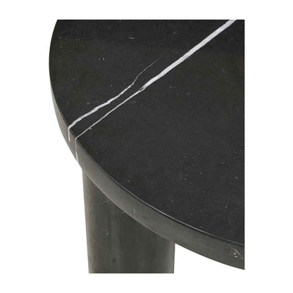 Amara Round Leg Marble Side Table