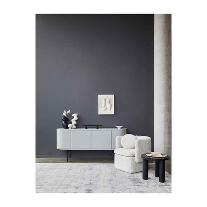 Amara Round Leg Marble Side Table