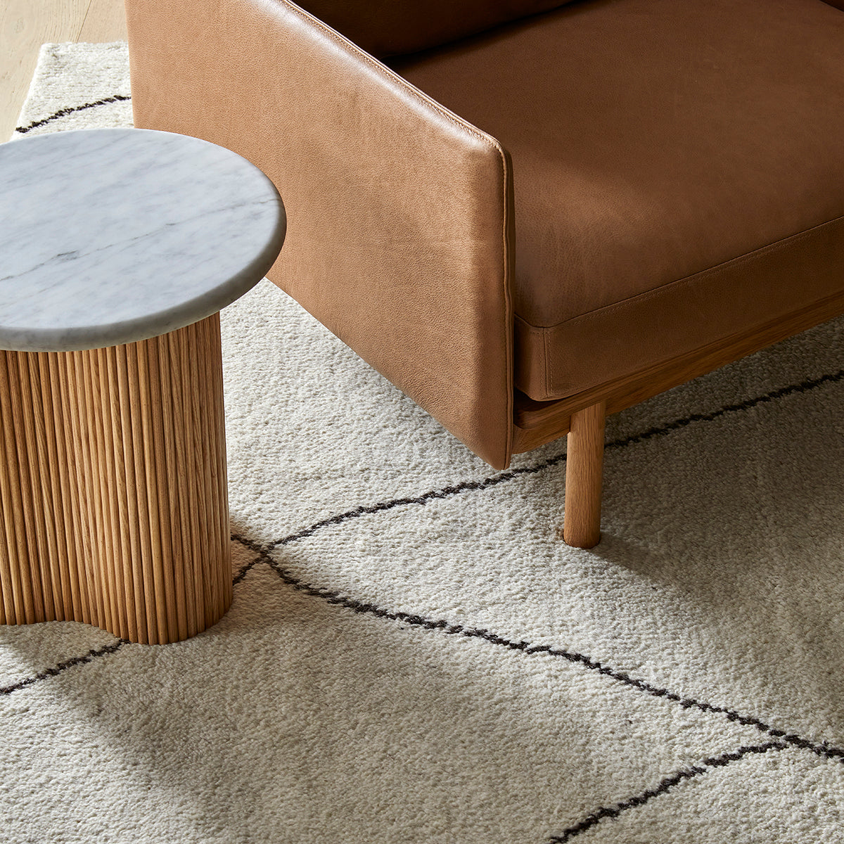 Artie Wave Ripple Side Table