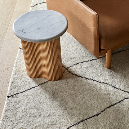 Artie Wave Ripple Side Table