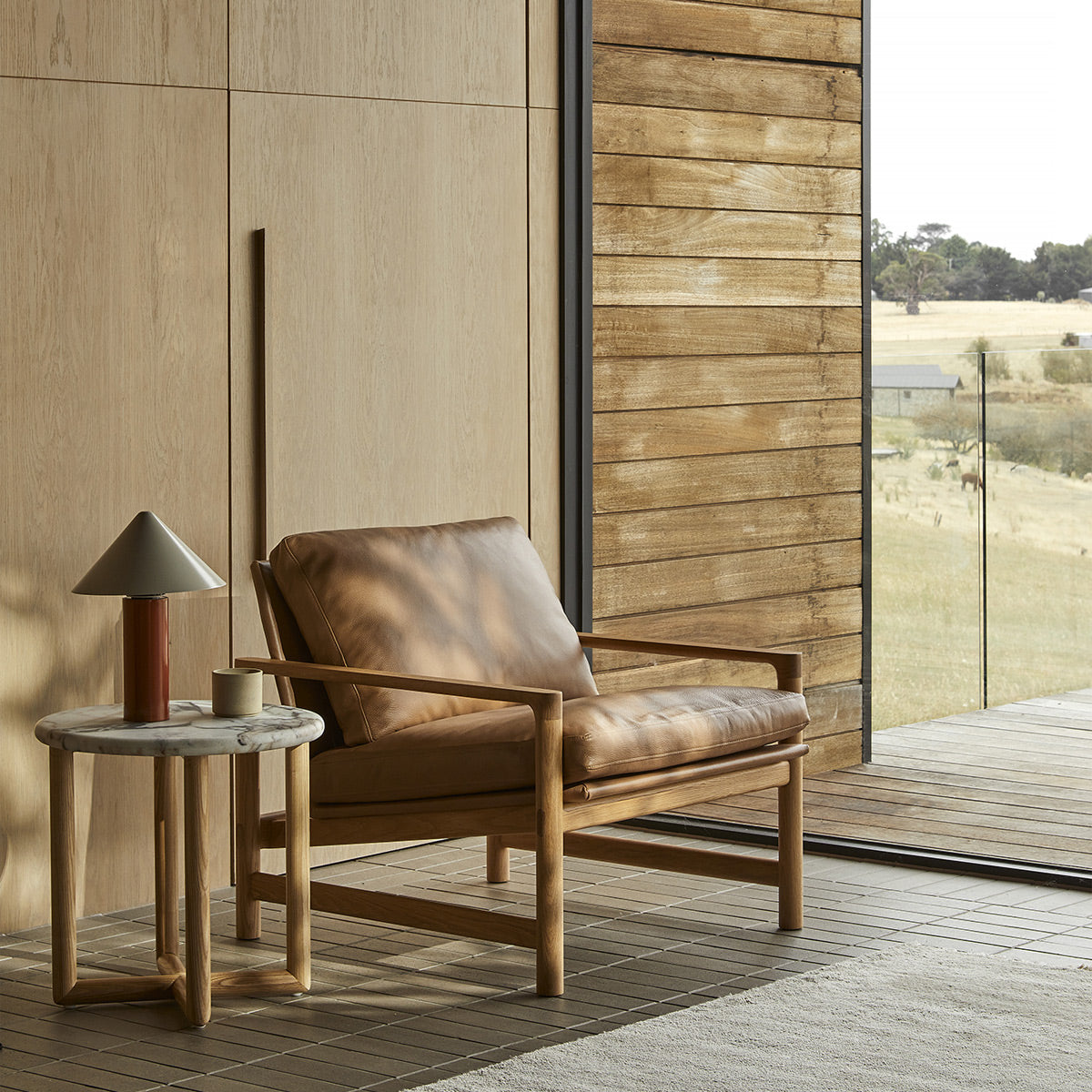 Camille Marble Side Table