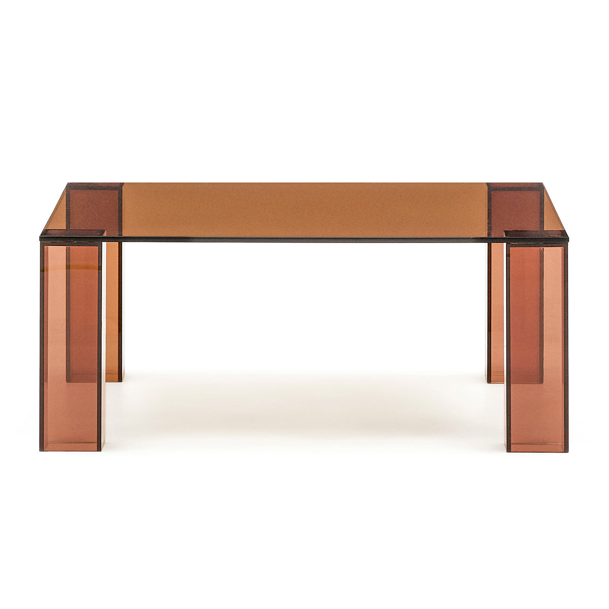 Adularia Glass Square Coffee Table