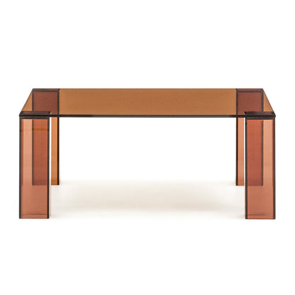 Adularia Glass Square Coffee Table