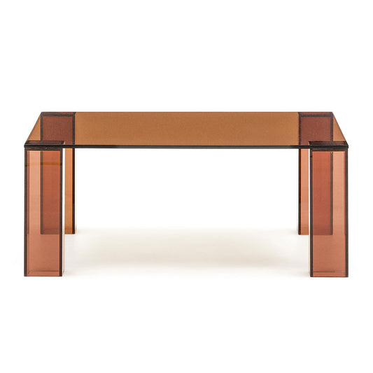 Adularia Glass Square Coffee Table